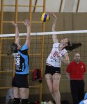 Damenfinale: UAB1-volley16