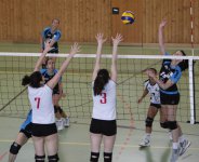 Damenfinale: UAB1-volley16