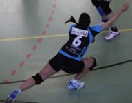 Damenfinale: UAB1-volley16
