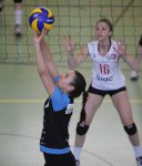Damenfinale: UAB1-volley16