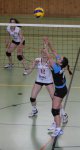 Damenfinale: UAB1-volley16