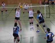 Damenfinale: UAB1-volley16
