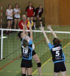 Damenfinale: UAB1-volley16
