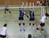 Damenfinale: UAB1-volley16