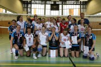 Damenfinale: UAB1-volley16
