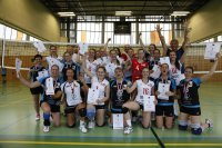 Damenfinale: UAB1-volley16